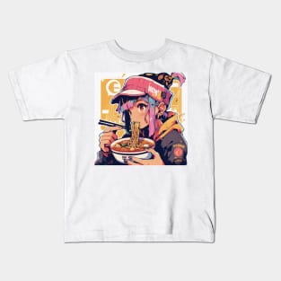 Noodle Girl # 1 Kids T-Shirt